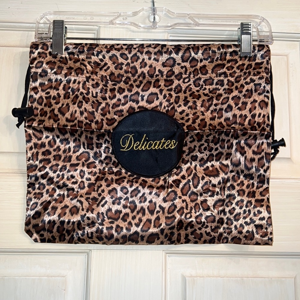 Cheetah Print delicates travel laundry bag